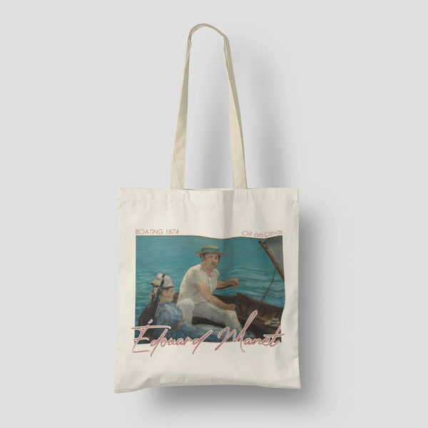 Tote Bag Édouard Manet - Boating 1874
