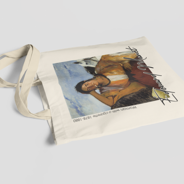 Tote Bag Édouard Manet - Woman with a Cigarette - Imagen 2