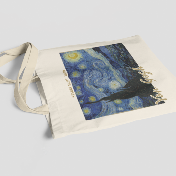 Tote Bag Vincent van Gogh - Starry Night - Imagen 2