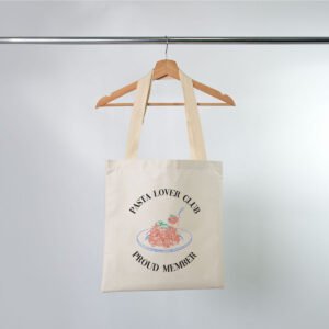 Tote Bag Pasta Lover Club
