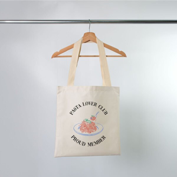Tote Bag Pasta Lover Club